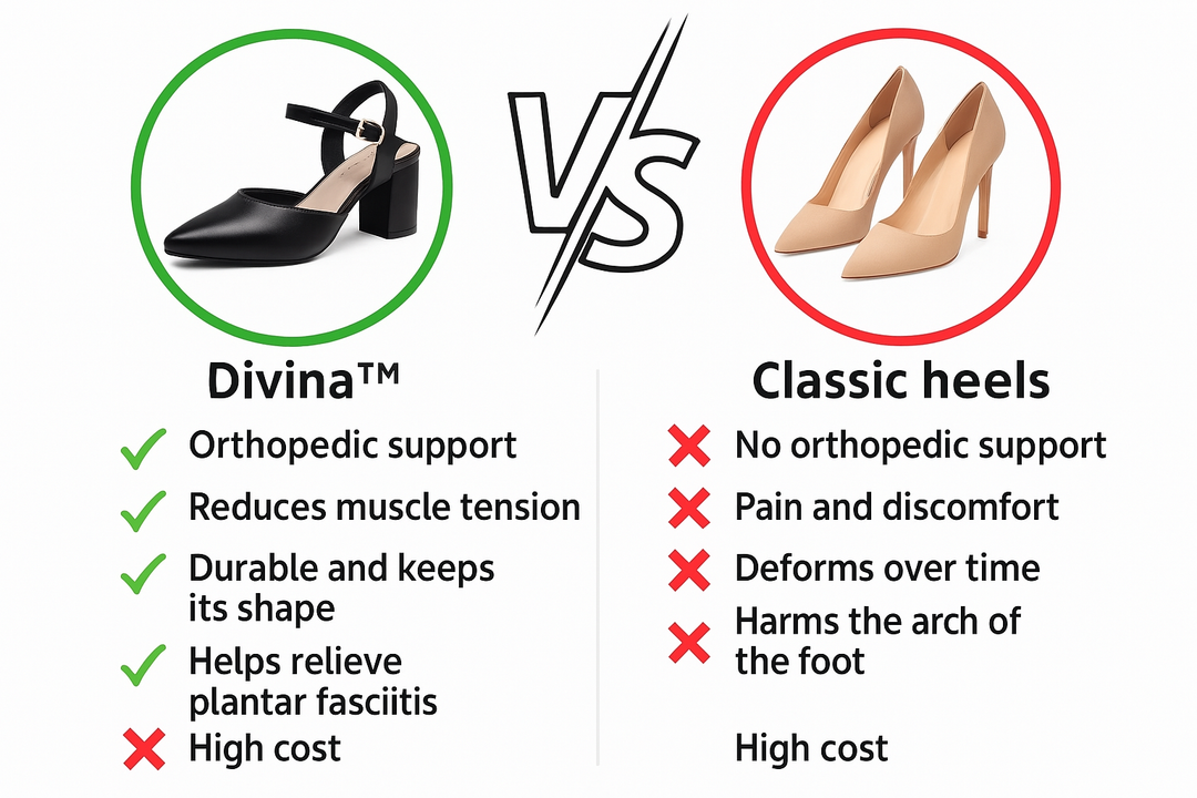 DIVINA | Tacones Ortopédicos para Mujer