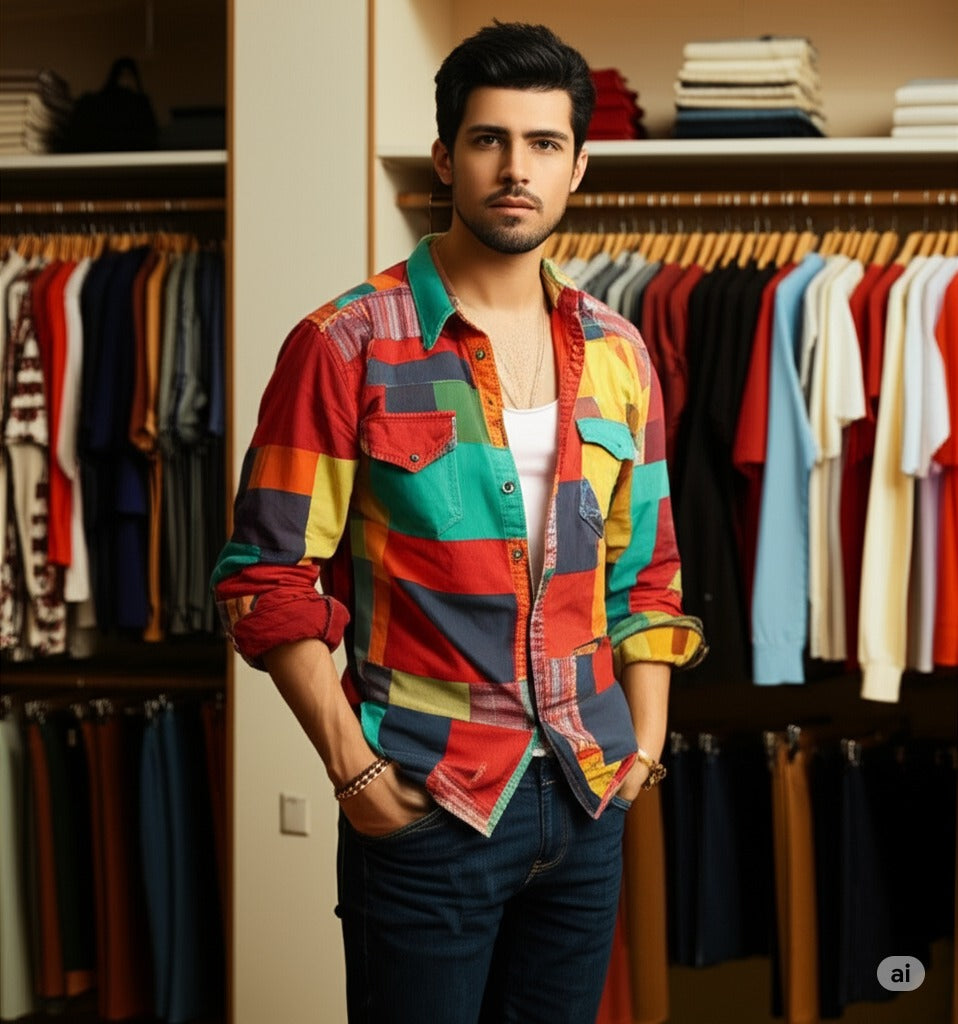 GÉRARD | Camisa elegante con bolsillo práctico