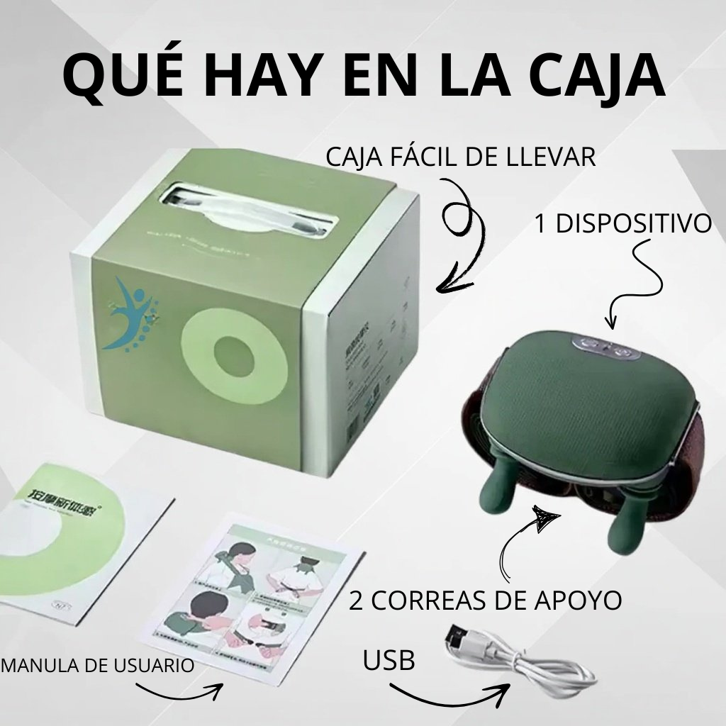 Masajeador relajante portátil para cuello y espalda